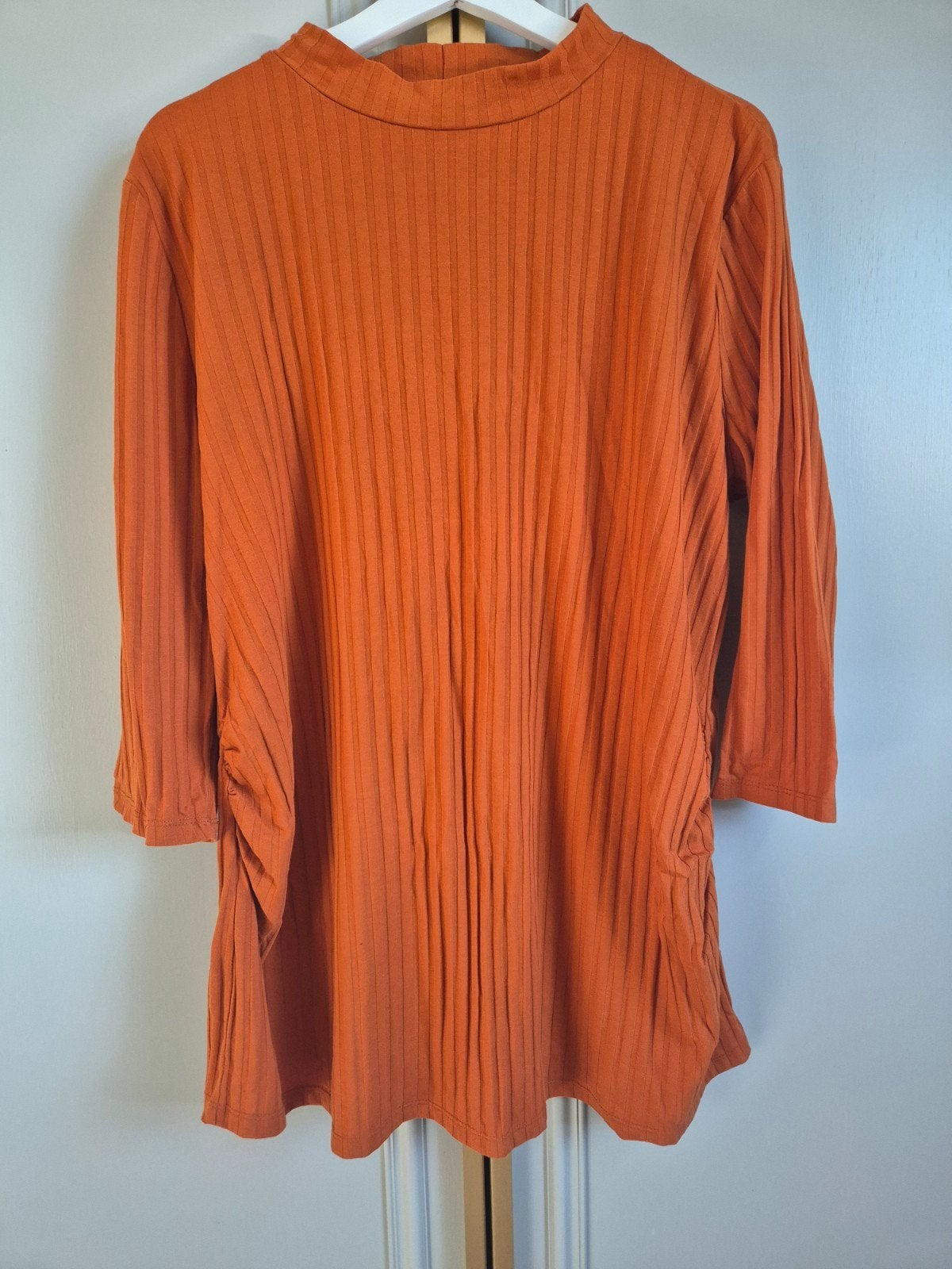 Zwangerschapstop maat 52, Kleding | Dames, Positiekleding, Maat 46/48 (XL) of groter, Oranje, Shirt of Top, Ophalen of Verzenden