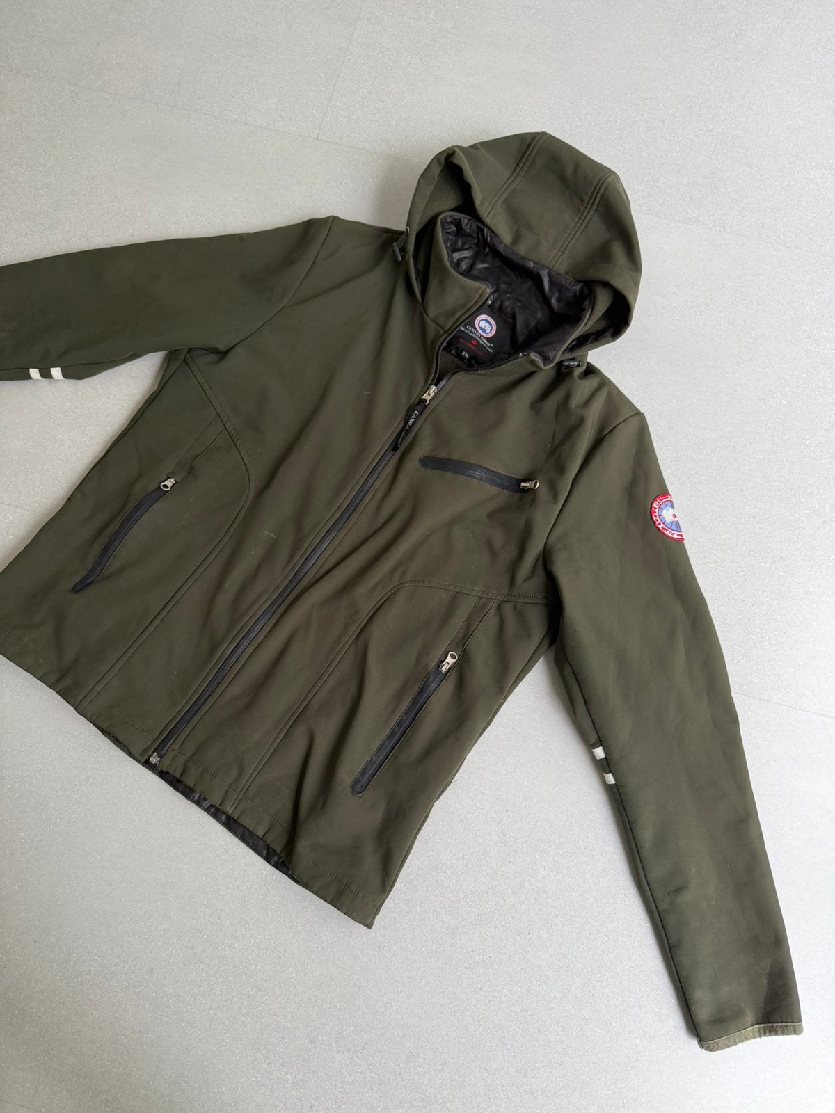 Canada goose jas, Ophalen of Verzenden, Zo goed als nieuw, Overige maten, Zwart