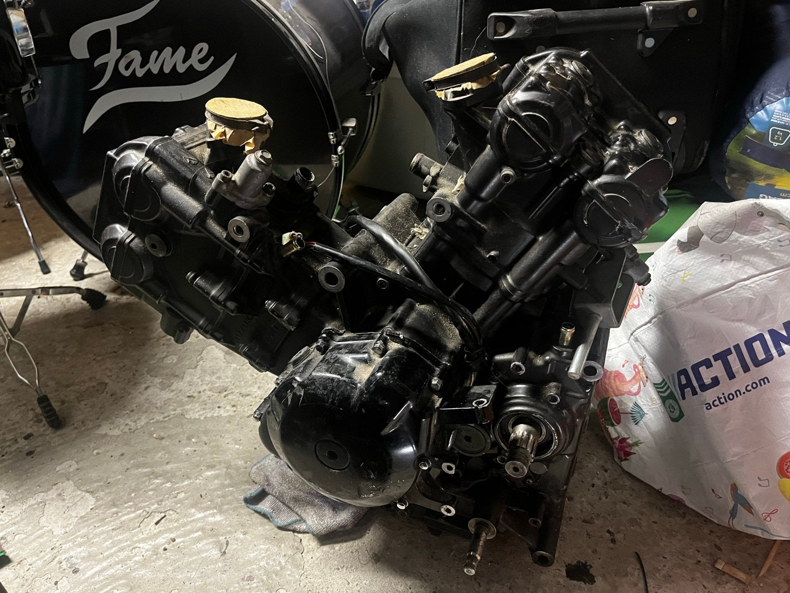 Motorblok Suzuki SV650 Gen.1 gereviseerd, Motoren, Ophalen, Gereviseerd
