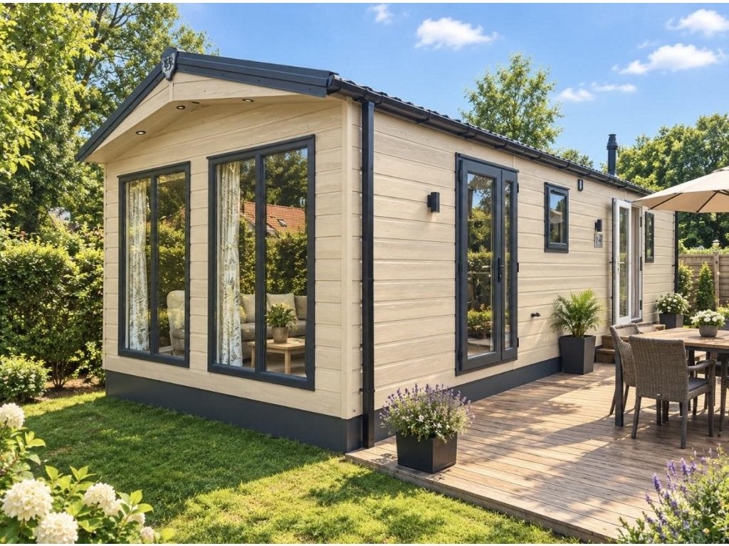 Chalet + Eigen grond in het mooie Friesland! R#52R, Tot en met 4