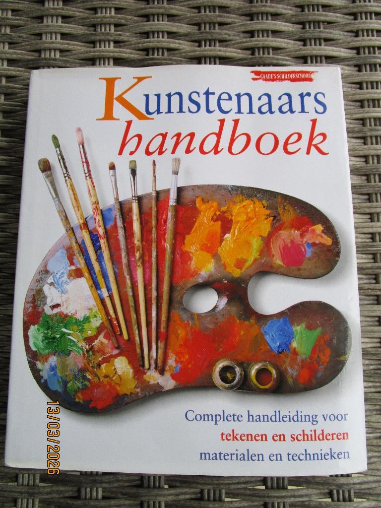 Gaade's Schilderschool /   Kunstenaars handboek, Ophalen of Verzenden, Gelezen, Tekenen en Schilderen, Gaade's Schilderschool