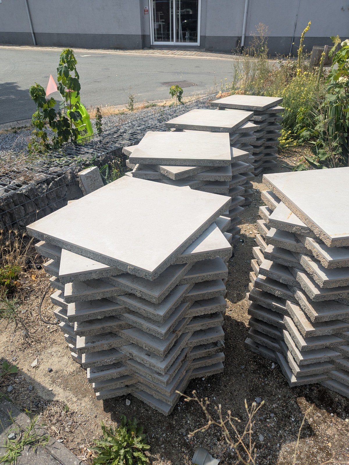 keramische terrastegels, Ophalen, Zo goed als nieuw, Keramiek, Terrastegels