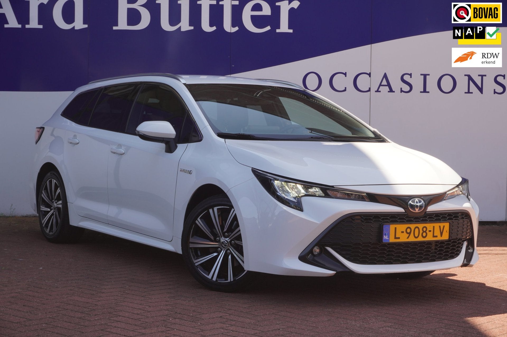 Toyota Corolla Touring Sports 2.0 Hybrid Dynamic+Led+Leder+s, Auto's, 1345 kg, 450 kg, Gebruikt, 4 cilinders
