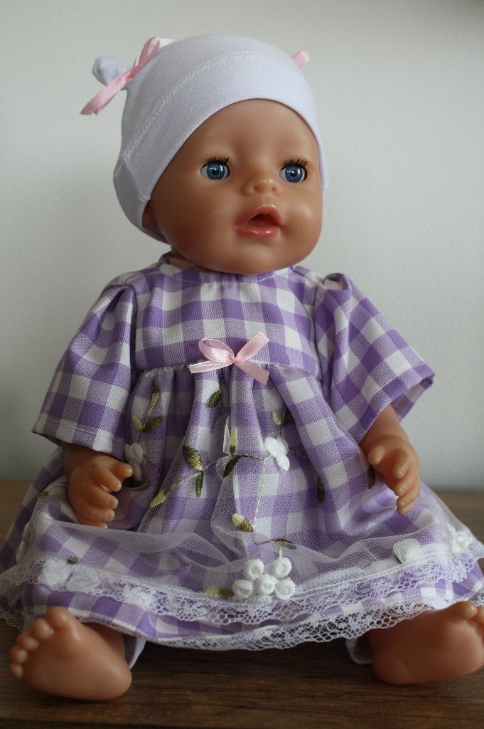 poppenkleertjes past baby born van 43 cm no 43, Ophalen of Verzenden, Nieuw, Babypop