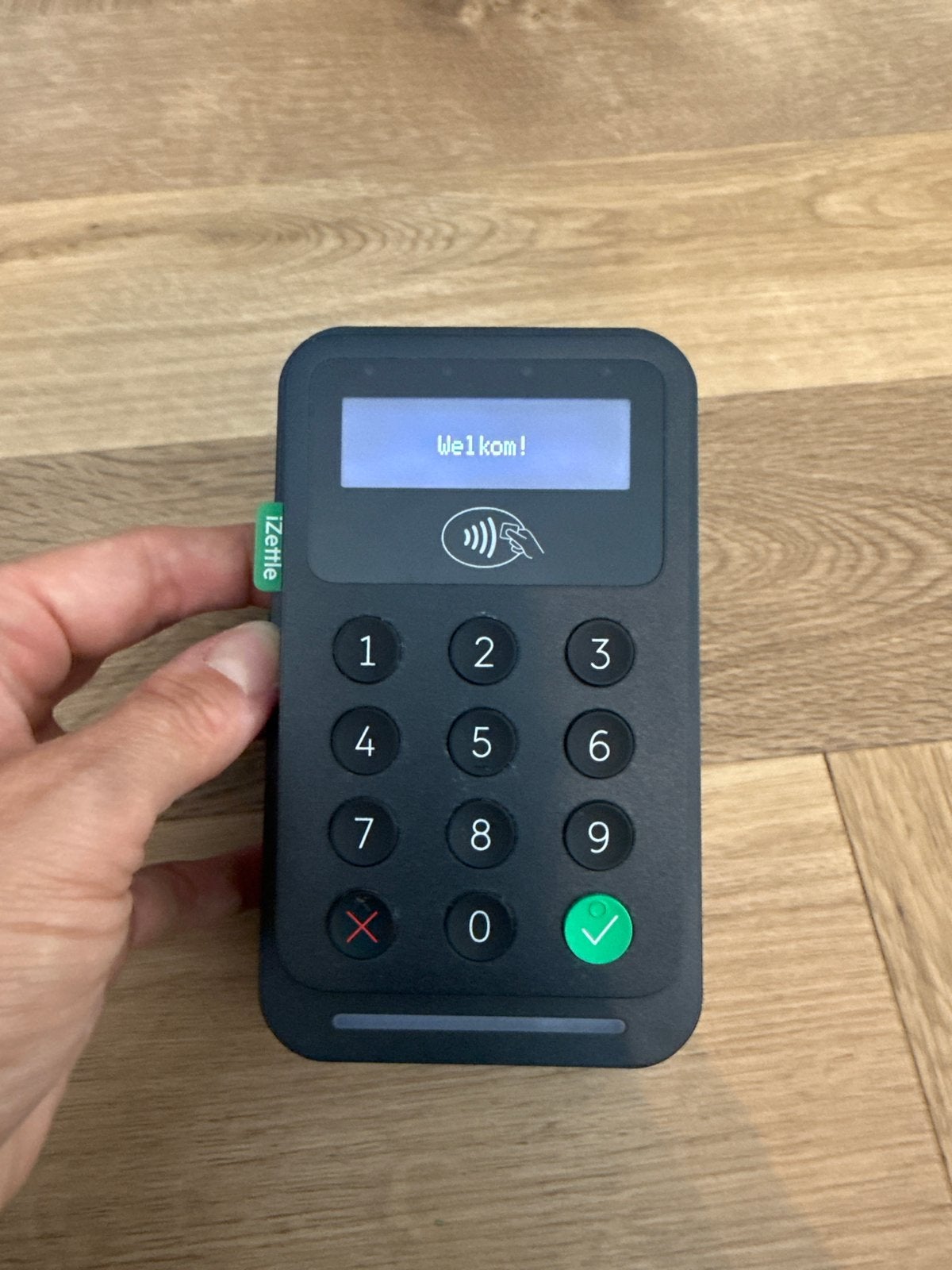 iZettle pinautomaat met oplaadstation, Ophalen, Zo goed als nieuw, Overige accessoires
