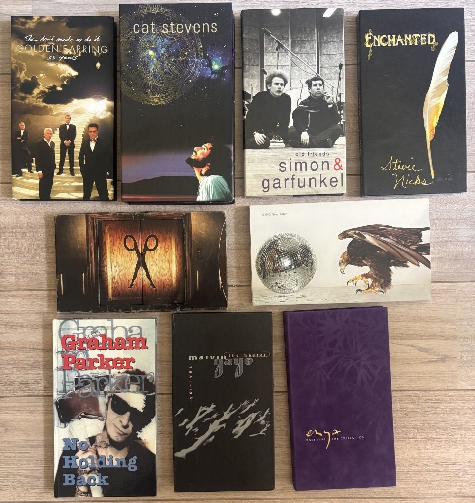 CD Boxen 1, Cat Stevens, New Order, Golden Earring, Enya,etc, Bonusmateriaal, Boxset, Pop, Ophalen of Verzenden