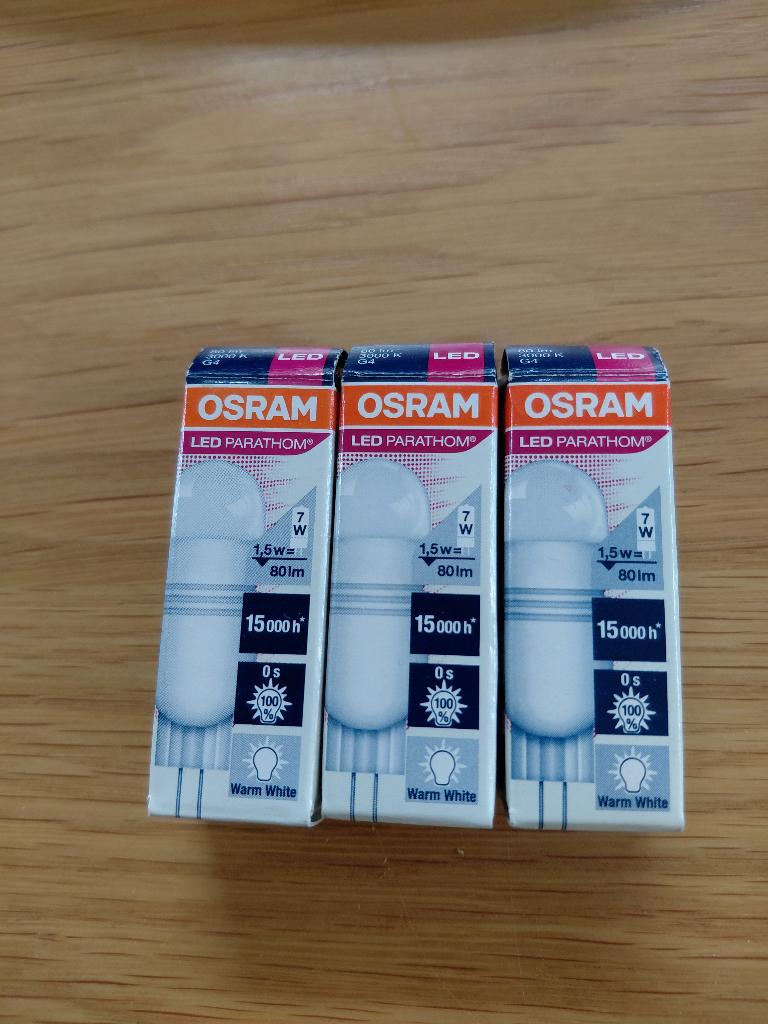 Osram parathom g4 1,5w led lamp, Led-lamp, Minder dan 30 watt, Nieuw, Bipin of Steekvoet