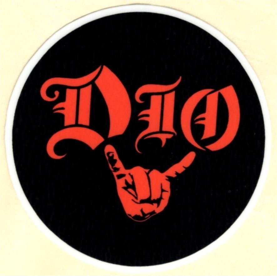 Dio sticker #2, Verzenden, Nieuw, Foto of Kaart