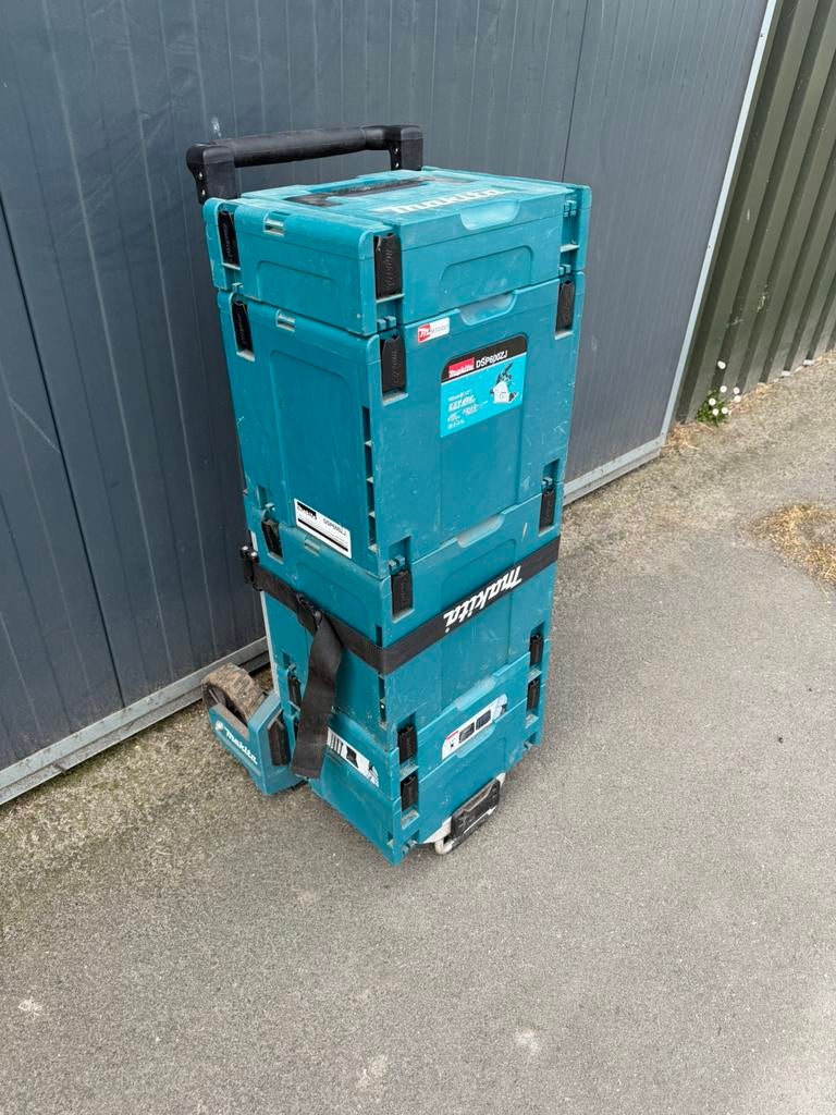 Makita mbox + trolley, Ophalen, Zo goed als nieuw