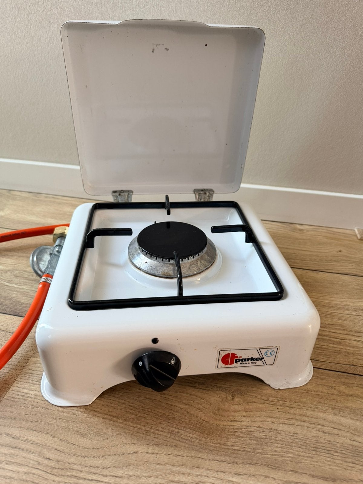 Parker 5321S Kookplaat 2,5kW / 1 pit, Caravans en Kamperen, Kampeeraccessoires, Ophalen of Verzenden, Gebruikt