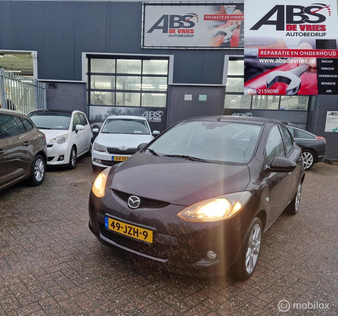 Mazda 2 1.3 TS Plus AIRCO APK OKT 2027, Auto's, Voorwielaandrijving, Gebruikt, 31 €/maand, 4 cilinders