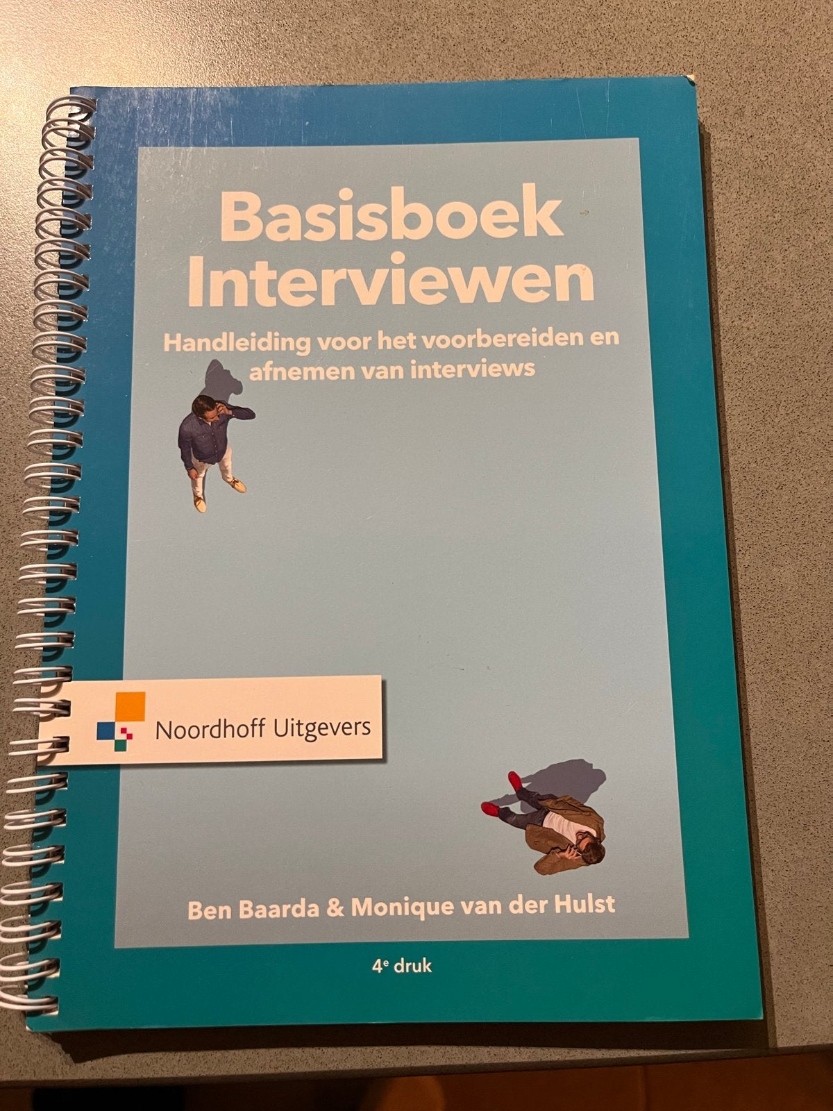 Basisboek Interviewen - Ziet er als nieuw uit, Ophalen, Zo goed als nieuw