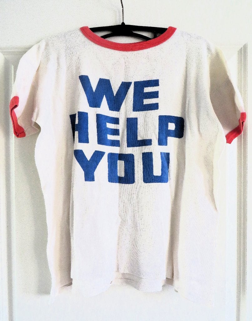 Holland Popfestival Kralingen  T-shirt:  "We Help You", Ophalen of Verzenden, Gebruikt, Kleding