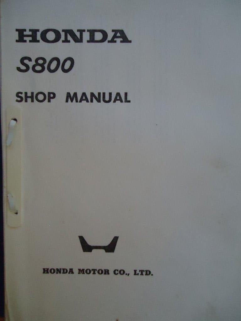 Werkplaatshandboek Honda S 800, Ophalen of Verzenden