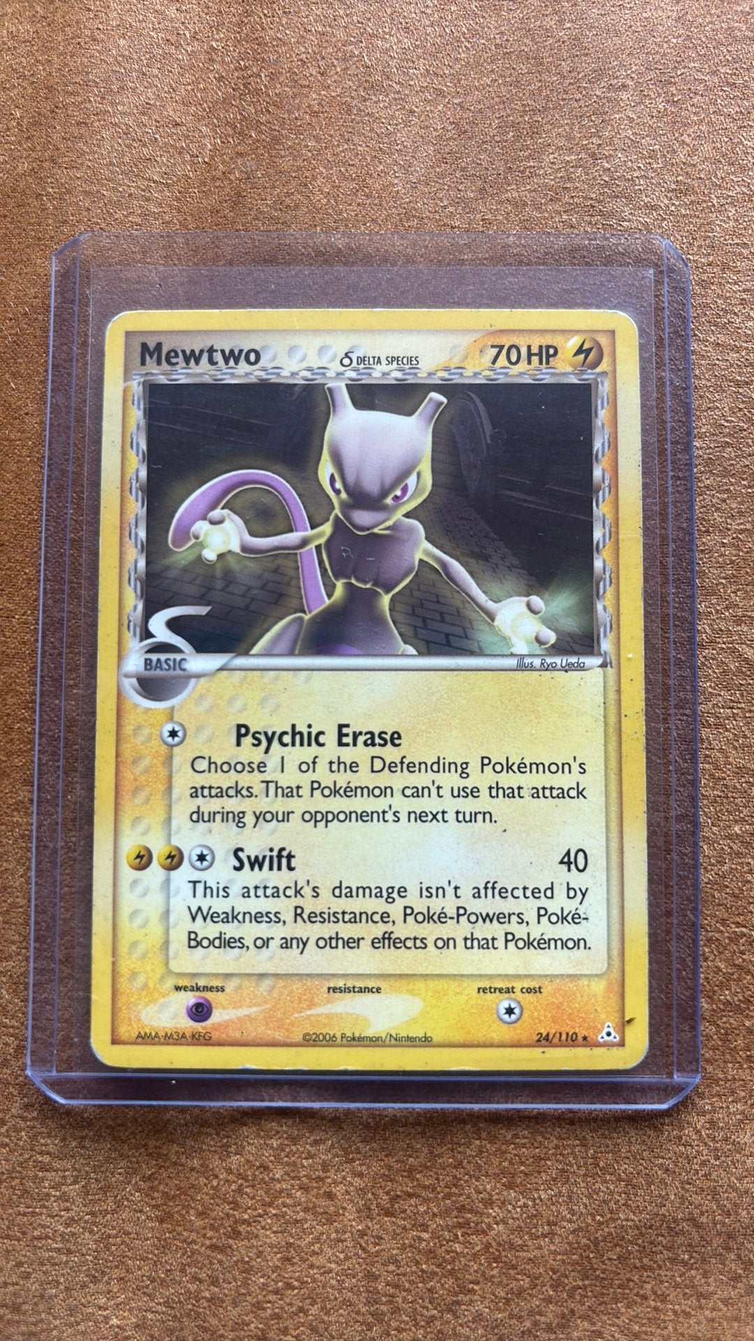 Pokemon kaarten - mewtwo 24/110, Ophalen of Verzenden, Gebruikt