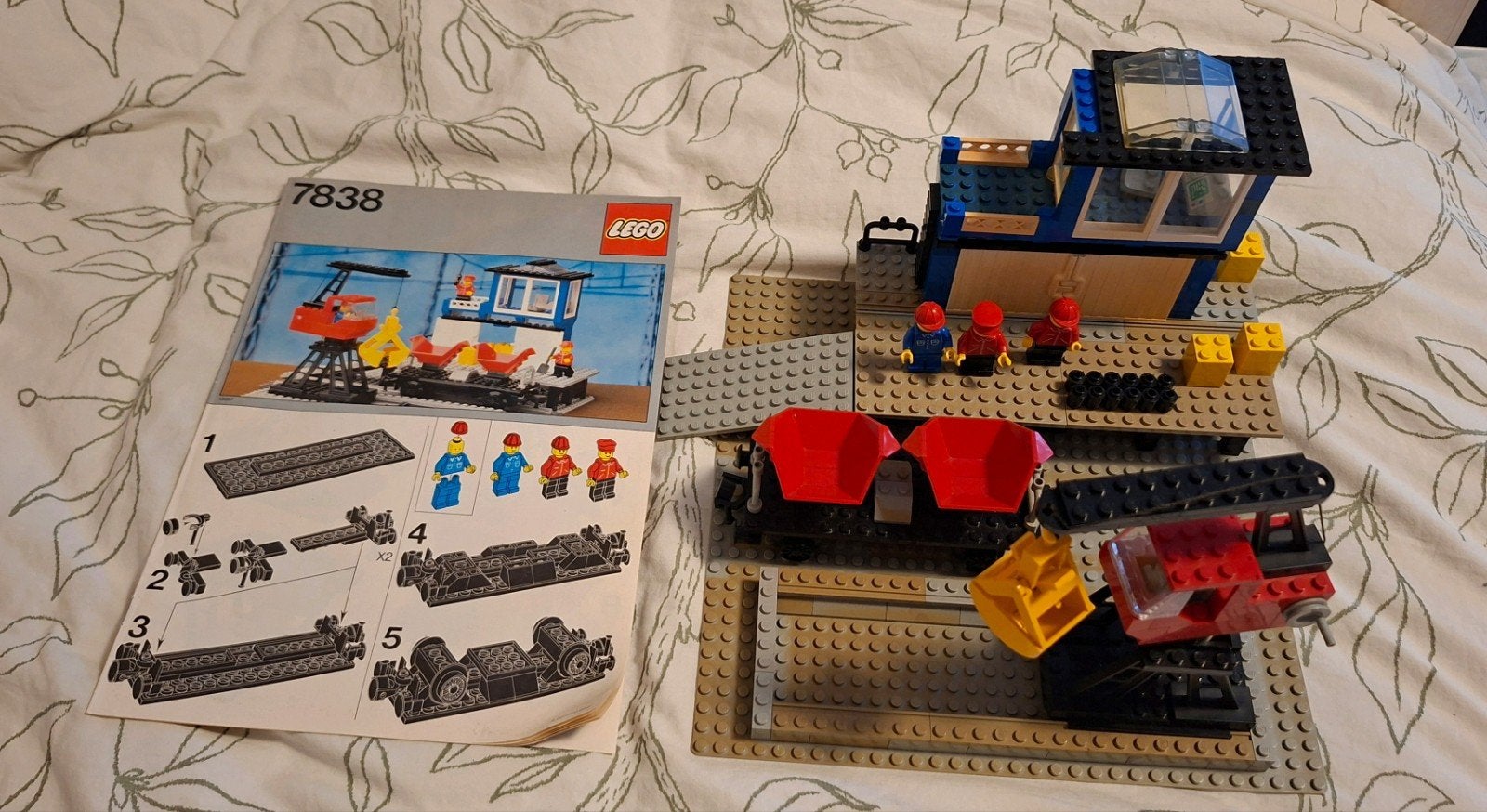 Lego 7838 lego legoland laadperron, Compleet, Gebruikt, Lego, Ophalen of Verzenden