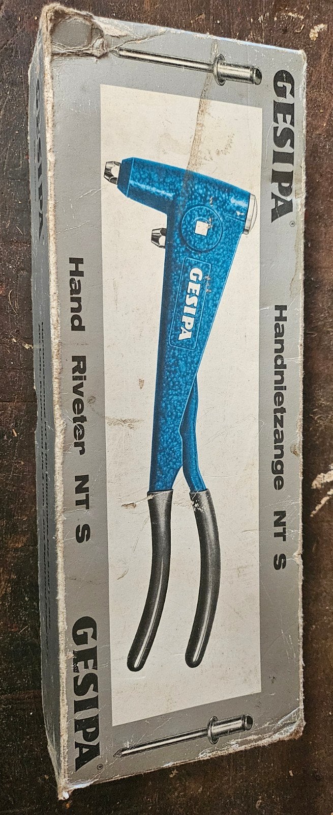 GESIPA Handnietzange NT S - Hand Riveter, Doe-het-zelf en Verbouw, Ophalen of Verzenden, Gebruikt, Overige typen, Overige merken