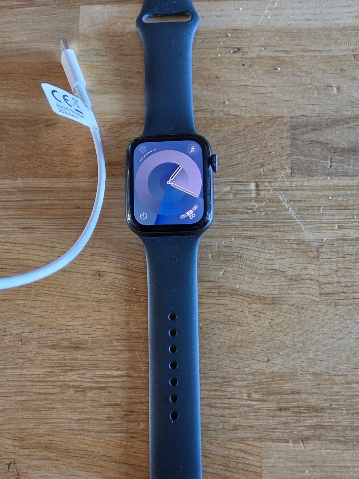 apple watch se 44mm, Ophalen of Verzenden, Zo goed als nieuw, Zwart, IOS