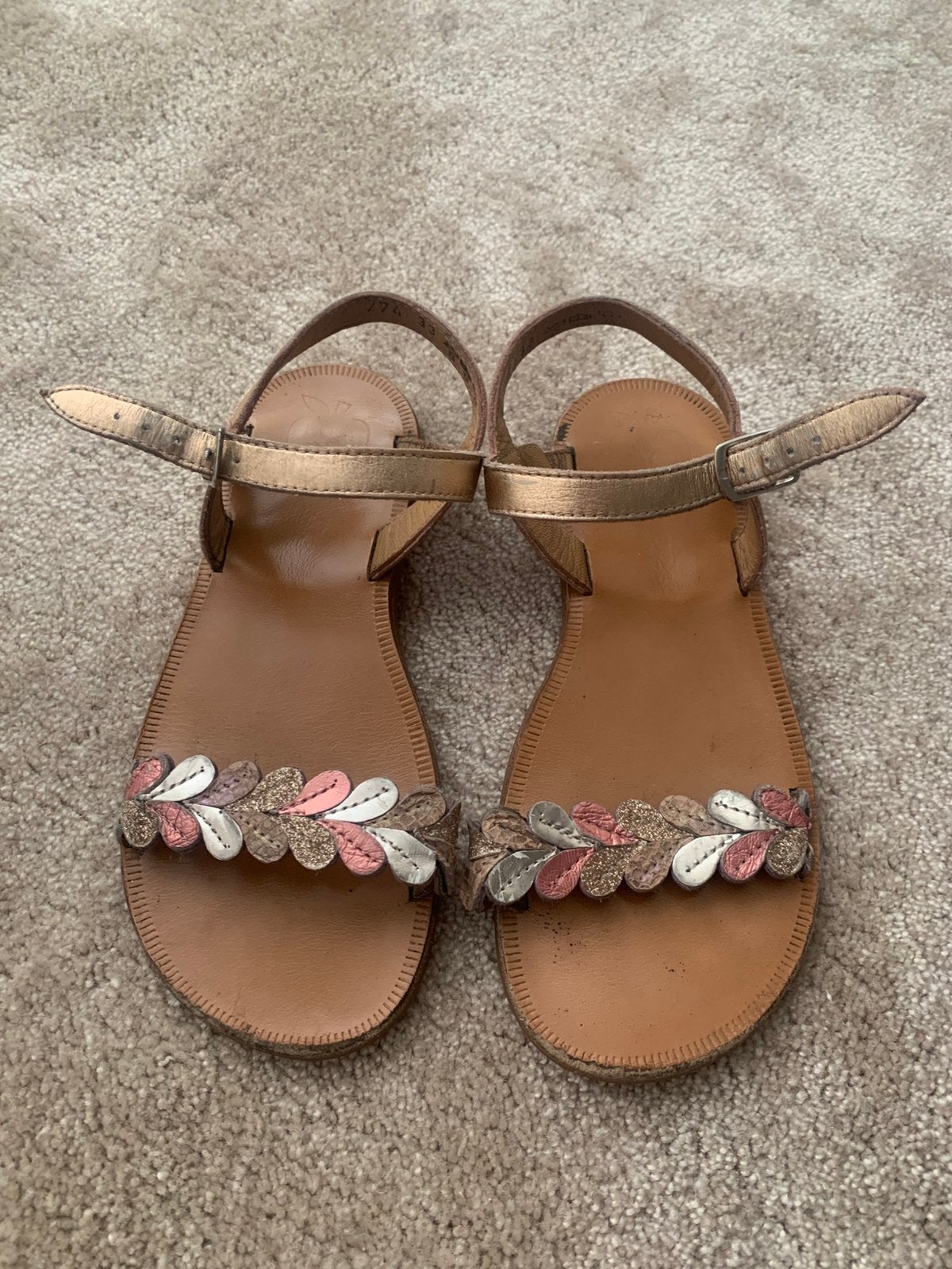 Sandalen maat 33 pom d’api, Ophalen of Verzenden, Nieuw, Meisje, Overige typen