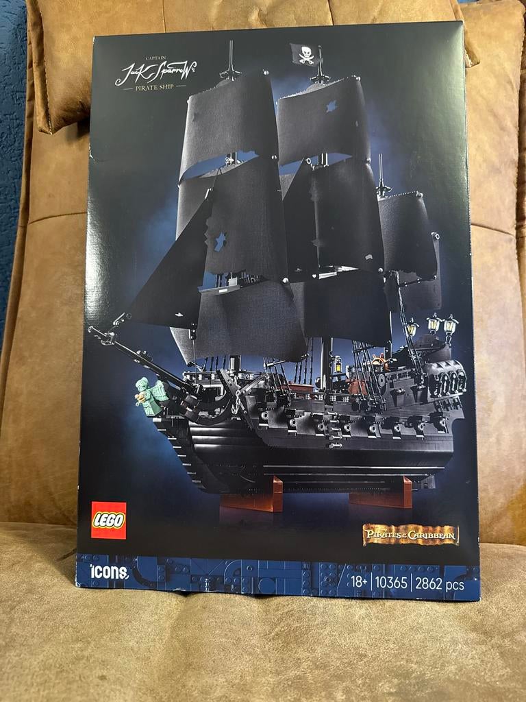 LEGO Icons Pirates of the Caribbean Captain Jack Sparrow, Hobby en Vrije tijd, Modelbouw | Boten en Schepen, Ophalen, Nieuw