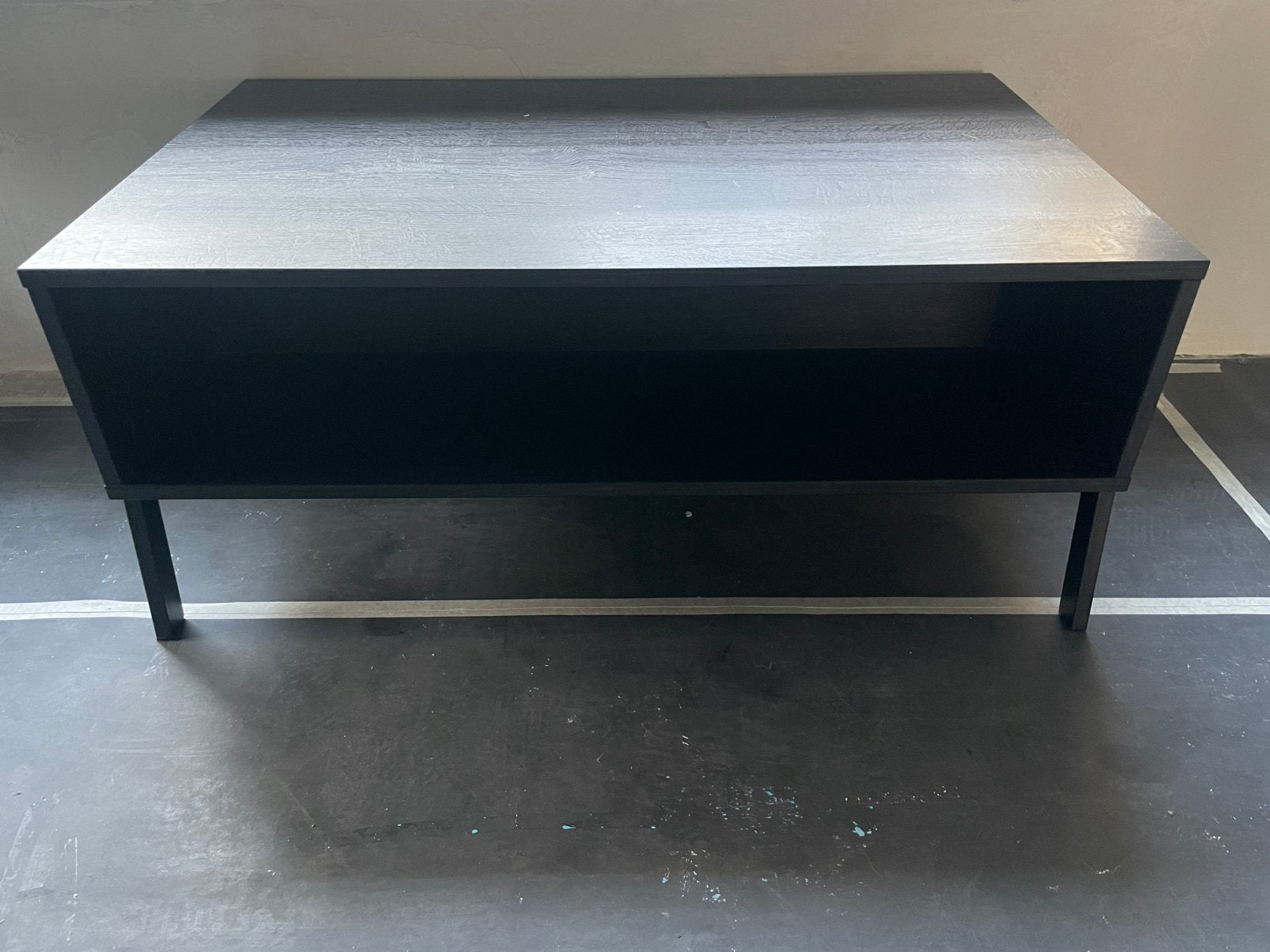 Moet weg - Zwarte Salontafel Tycho, Ophalen, 100 tot 150 cm, 50 tot 100 cm, Zo goed als nieuw