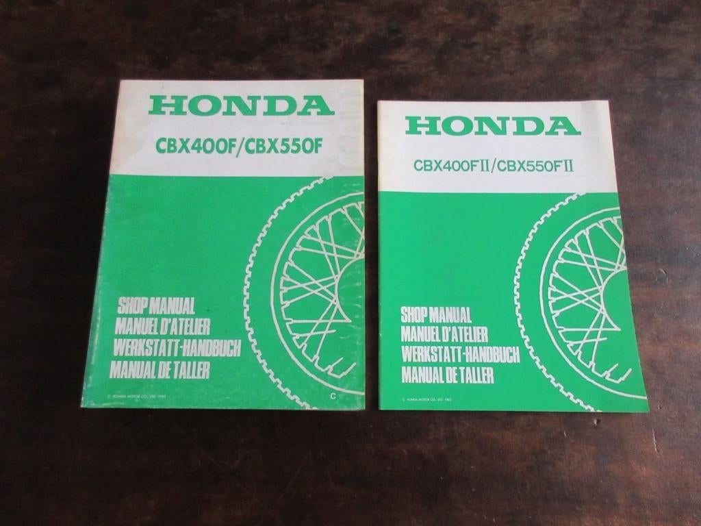 Honda CBX400F CBX550F CBX400FII CBX550FII werkplaatsboek, Ophalen of Verzenden, Honda