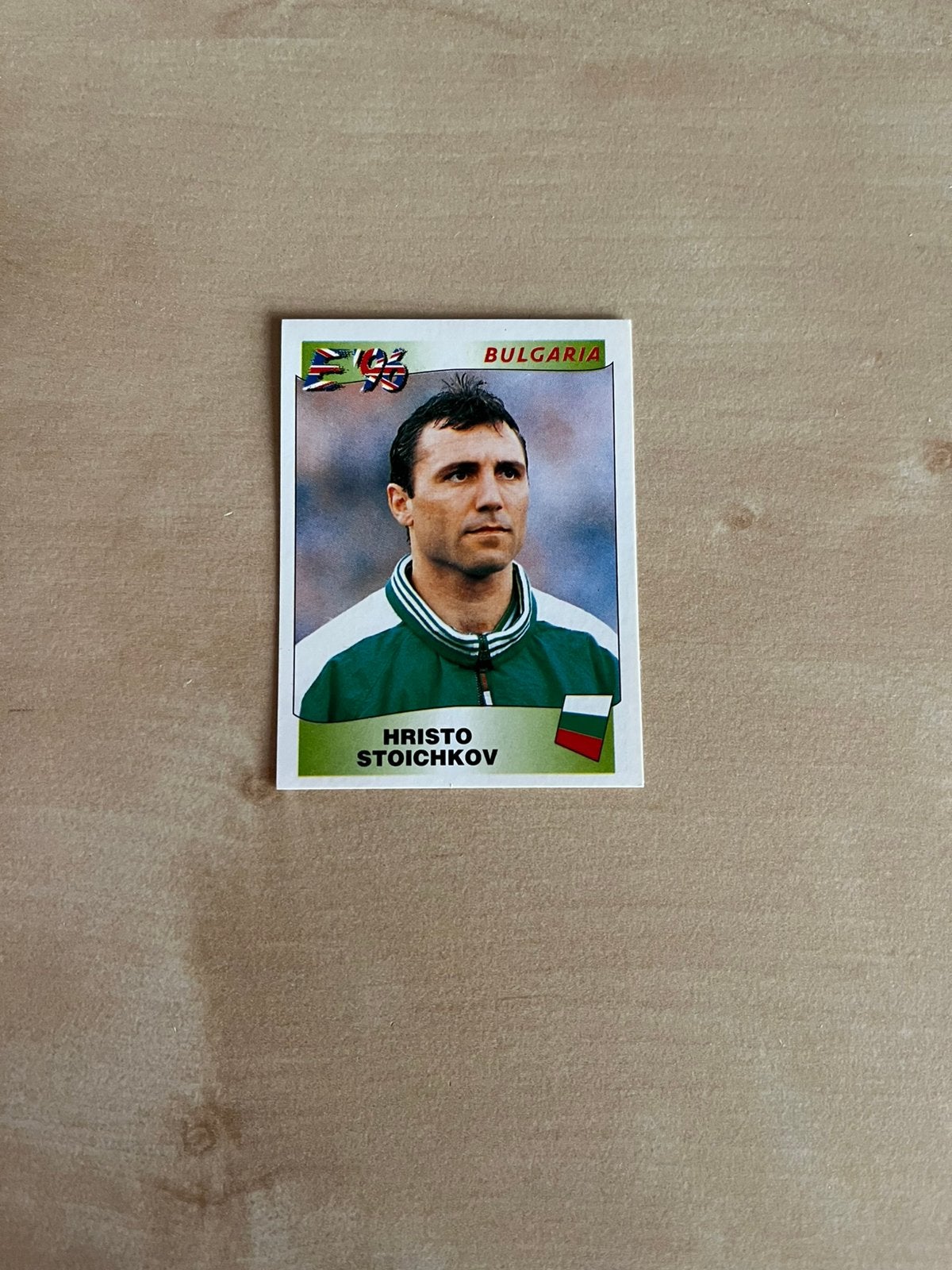 Panini EK1996 Stoichkov Nr152, Ophalen of Verzenden, Zo goed als nieuw, Sticker