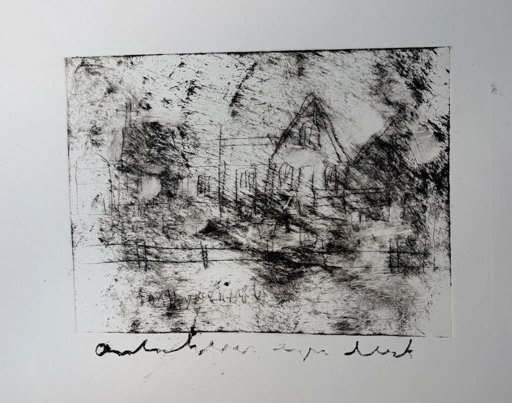 Anton Heyboer, Antiek en Kunst, Kunst | Schilderijen | Modern, Ophalen of Verzenden, Papier/karton