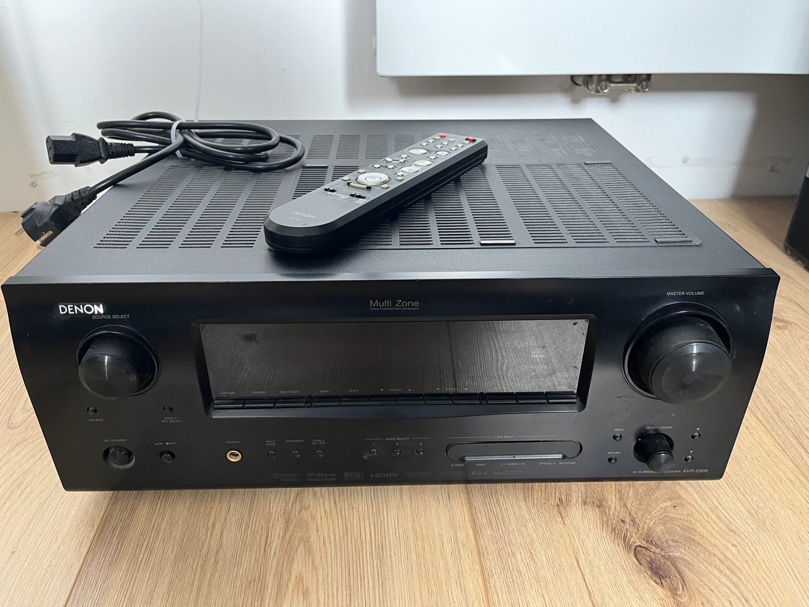 Denon AVR-2309 AV Surround Receiver, Ophalen, Gebruikt, Denon, 120 watt of meer