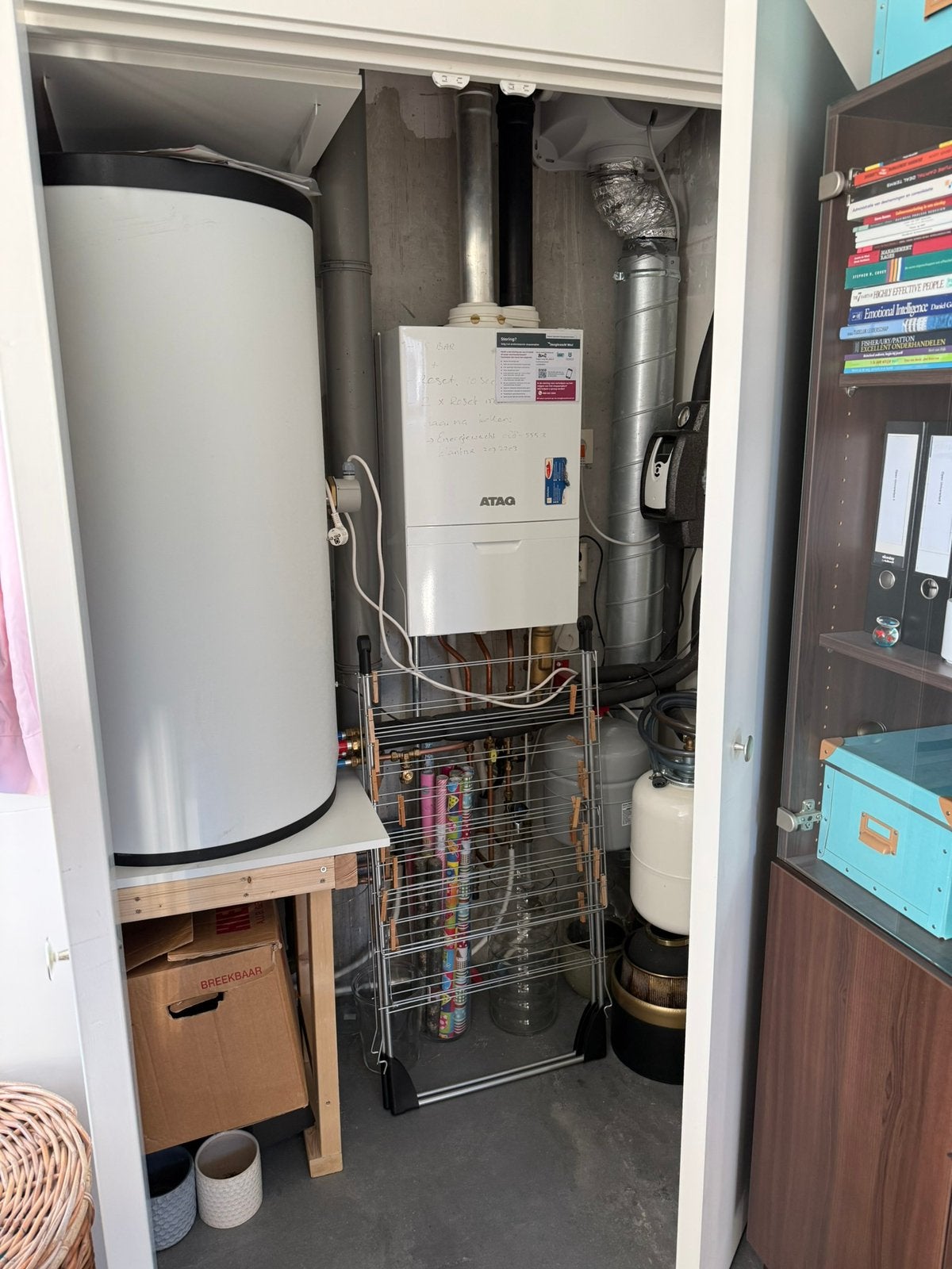 Atag i36ec cw5 inclusief Atag one thermostaat, Doe-het-zelf en Verbouw, Verwarming en Radiatoren, Ophalen, Minder dan 60 cm, Cv-ketel of Combi-ketel