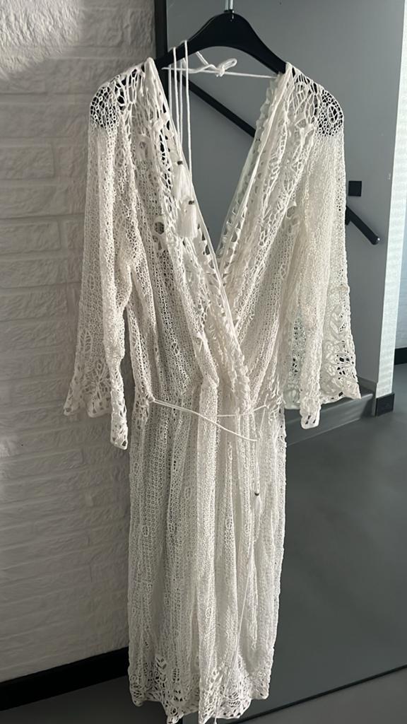 Cotton Club bohemian/Boho dress xxl/44, Kleding | Dames, Jurken, Verzenden, Zo goed als nieuw, Maat 42/44 (L), Onder de knie