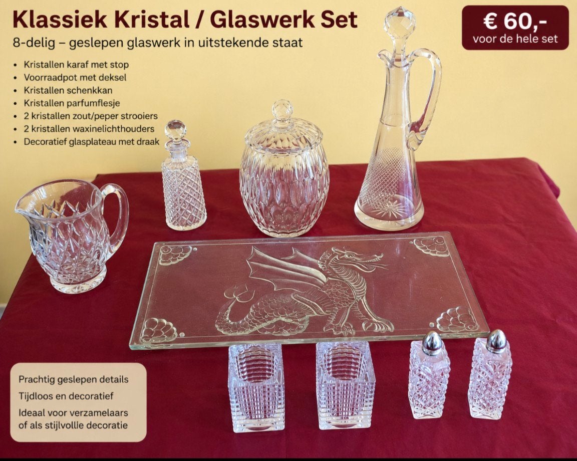 collectie kristal, Ophalen of Verzenden