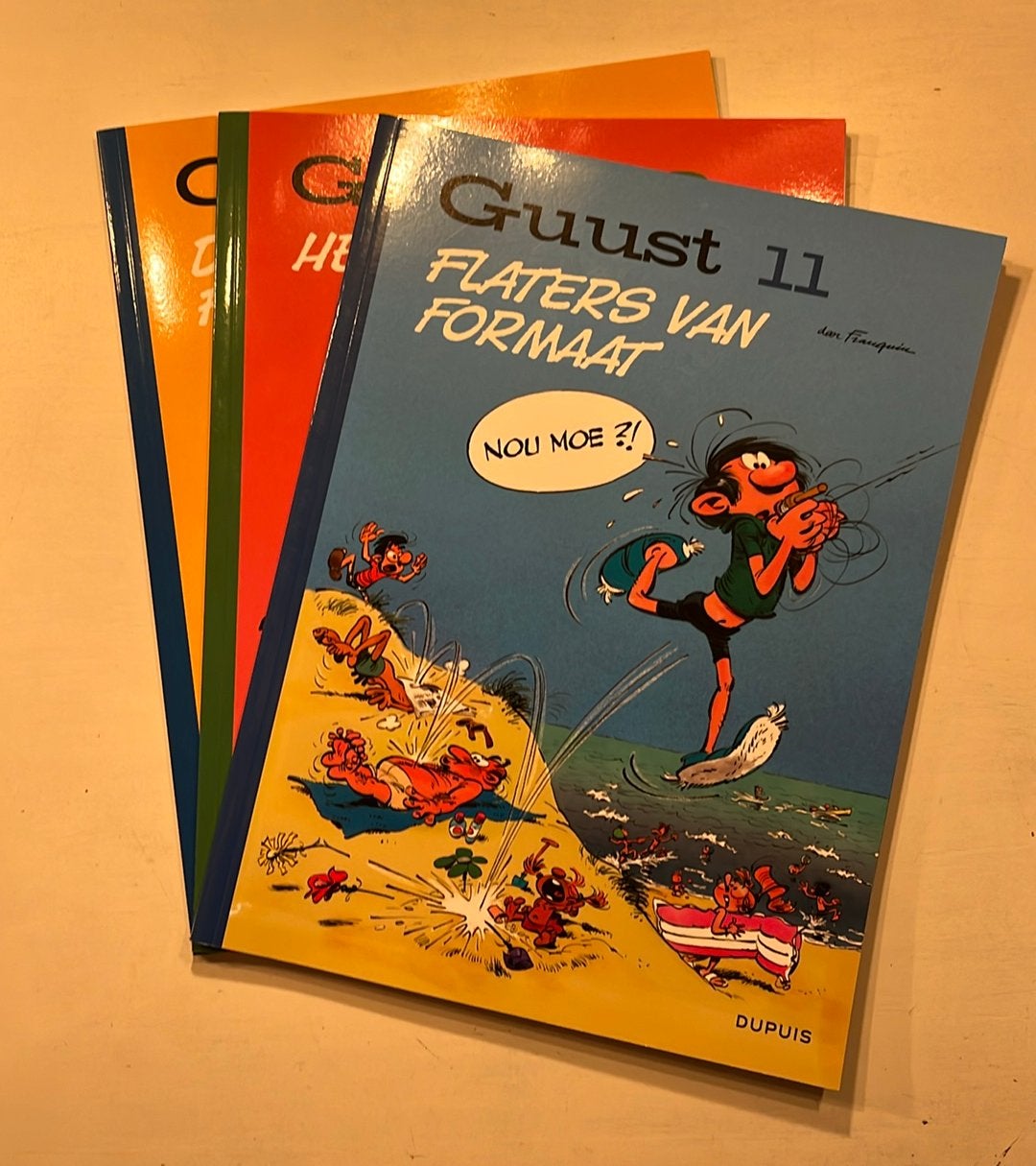 Guust Flater 11,12 en 14 uit 2021, Meerdere stripboeken, Ophalen of Verzenden, Nieuw