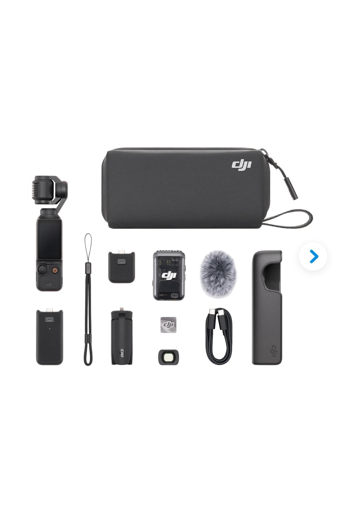 DJI Osmo Pocket 3 Creator Combo, Audio, Tv en Foto, Actiecamera's, Ophalen of Verzenden, Zo goed als nieuw, Overige merken