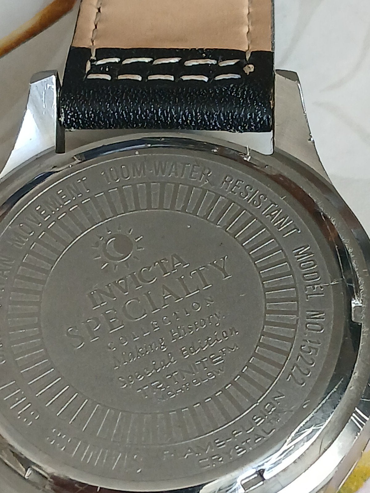 invicta horloge, Ophalen of Verzenden, Staal, Overige merken, 1960 of later