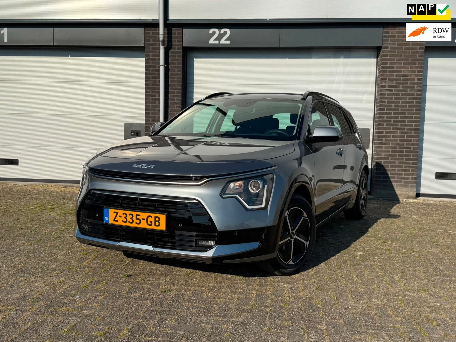 Kia Niro 1.6 GDi Hybrid DynamicLine, 1374 kg, Gebruikt, Leder en Stof, 23 km/l