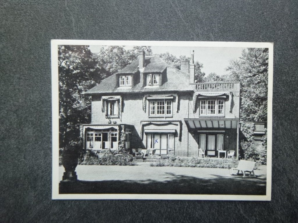 Wassenaar, villa Beukenoord, st. Ursula kliniek, kunst  1959, Verzenden, 1940 tot 1960, Gelopen, Zuid-Holland