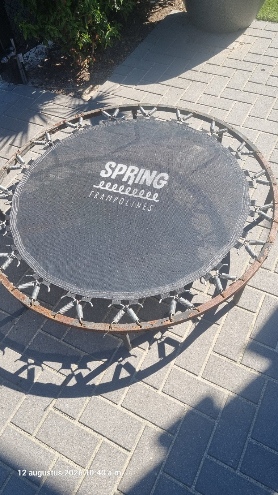Spring Trampolines trampoline - Gebruikt, Ophalen