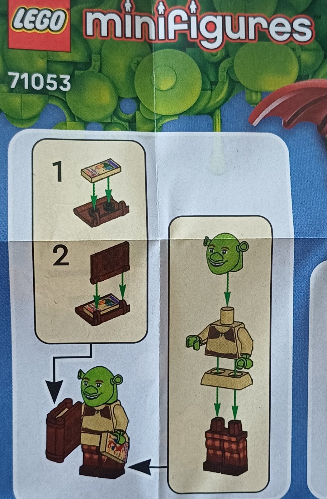 LEGO - Shrek - mini-figuurtje, Ophalen, Lego, Nieuw, Minifiguren serie