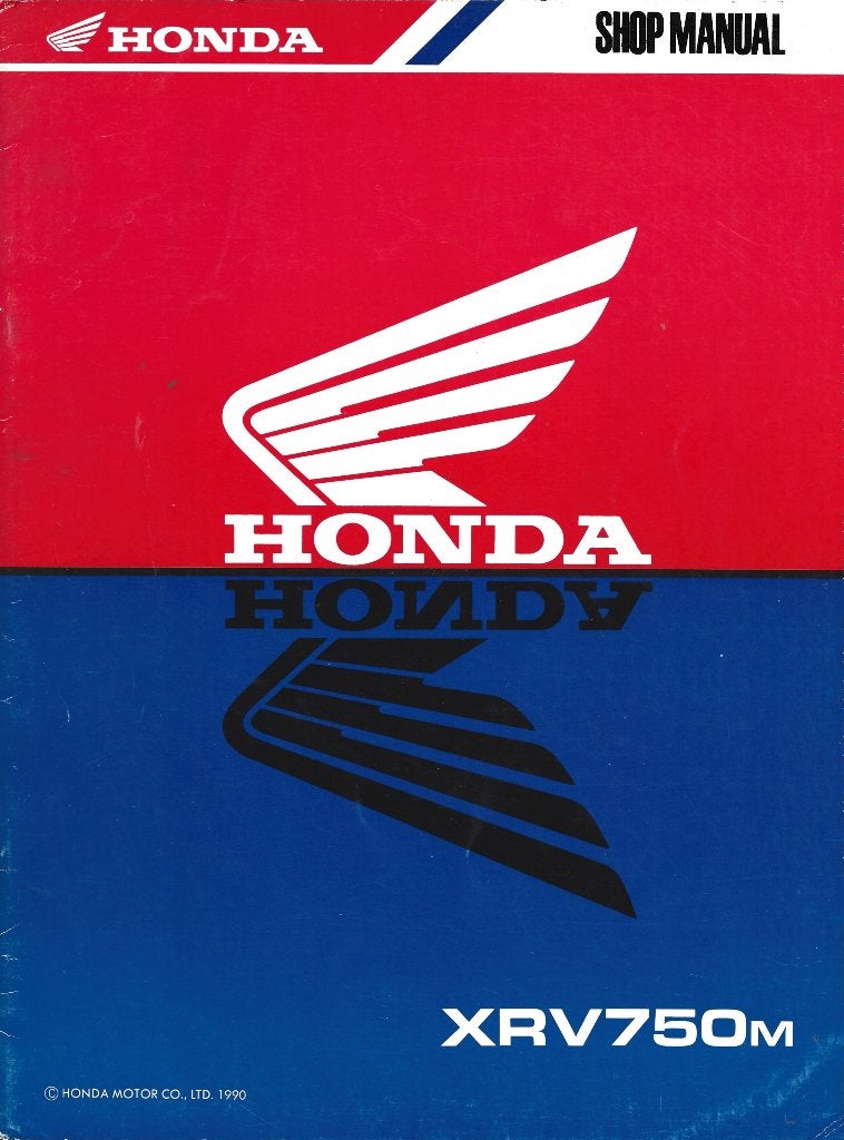 Honda XRV750 m Addendum shop manual (7970z), Verzenden, Honda