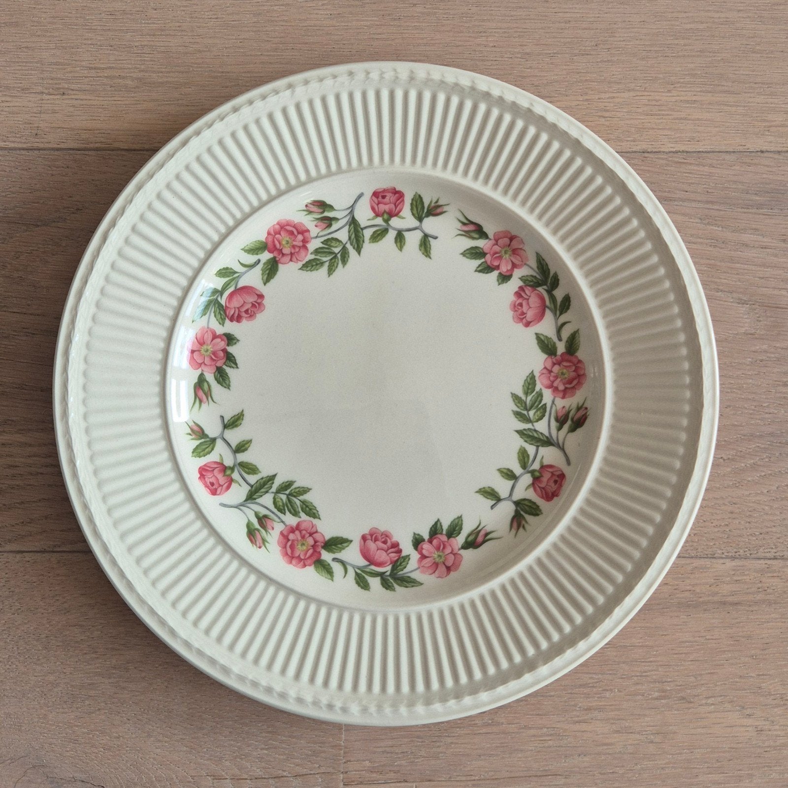 wedgewood  Rosalind 4 borden en serveer schaal, Ophalen of Verzenden