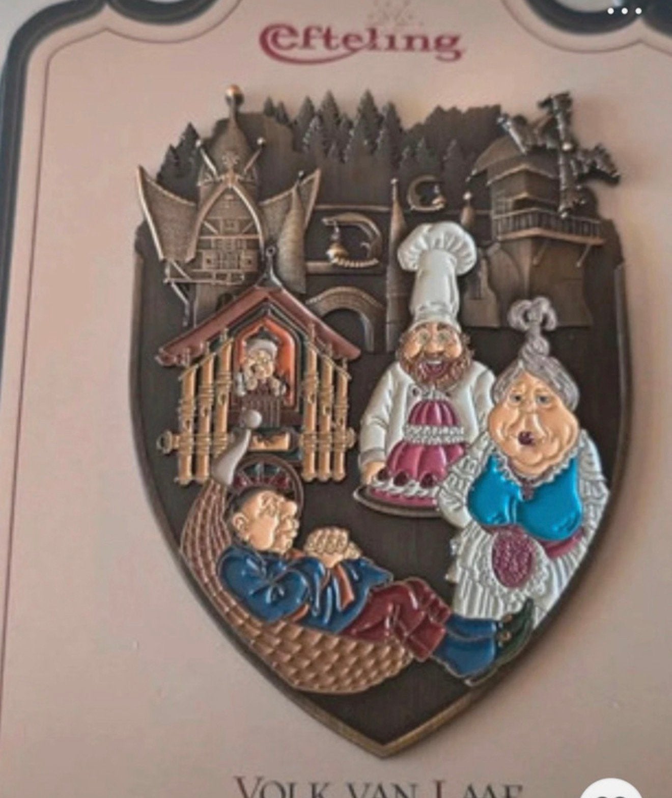 Efteling jumbo pin, Verzamelen, Speldjes, Pins en Buttons, Ophalen of Verzenden, Nieuw, Overige onderwerpen, Speldje of Pin