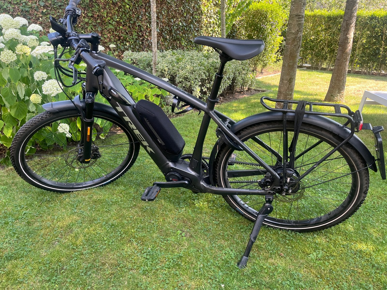 Trek Allant+ 9S met 2 accu's, nieuwe versnelling en remmen, 55 tot 59 cm, Ophalen, Zo goed als nieuw, 50 km per accu of meer