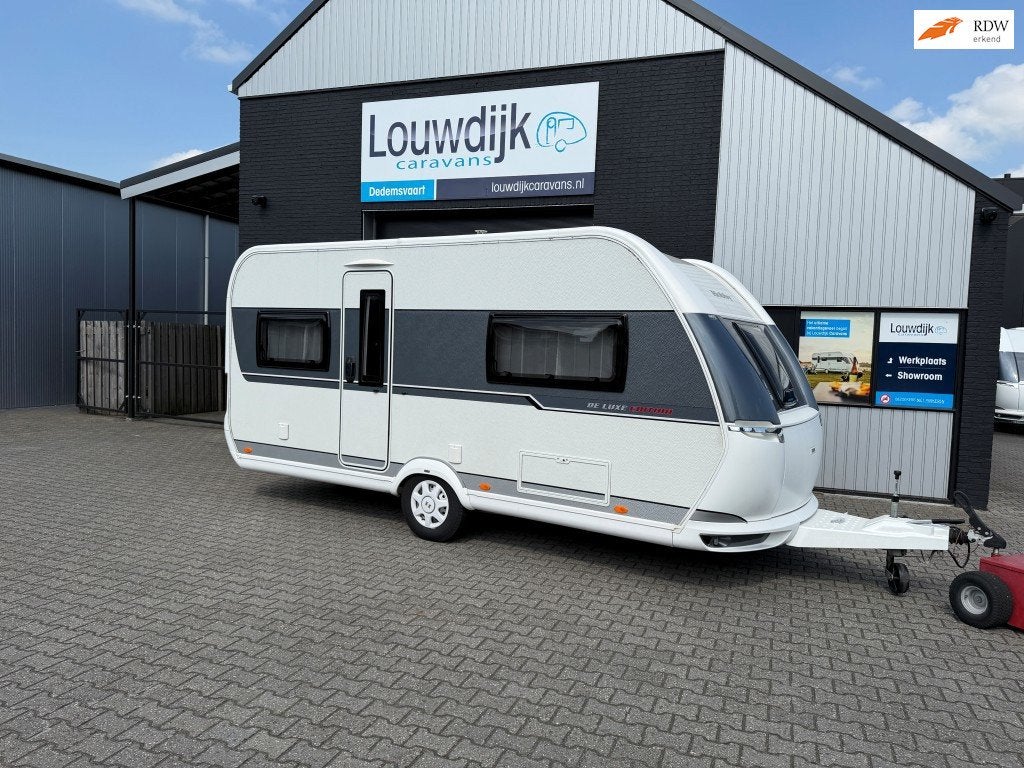 HOBBY De Luxe Edition 460 UFE ’19 (Fransbed), Caravans en Kamperen, Caravans, Bedrijf, tot en met 4, 1000 - 1250 kg, Rondzit, Hobby