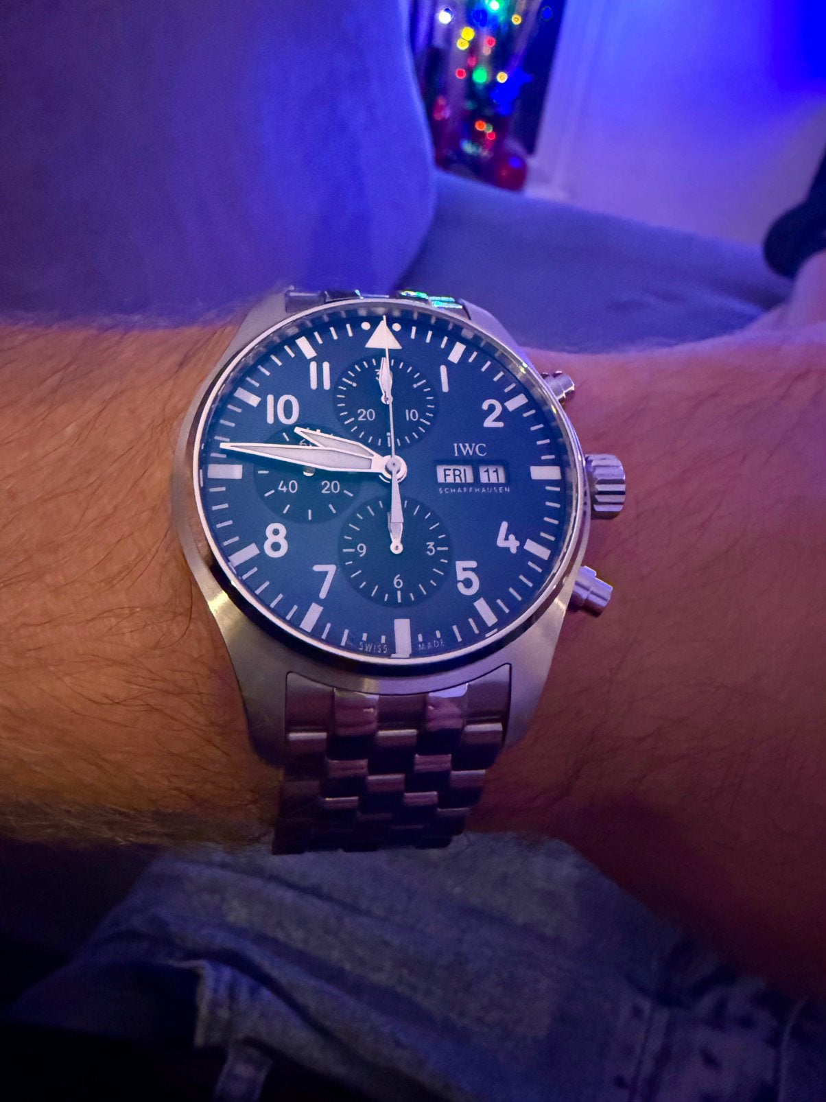 Foto 7 van IWC Pilot, Le Petite Prince, 43mm, prachtig horloge!