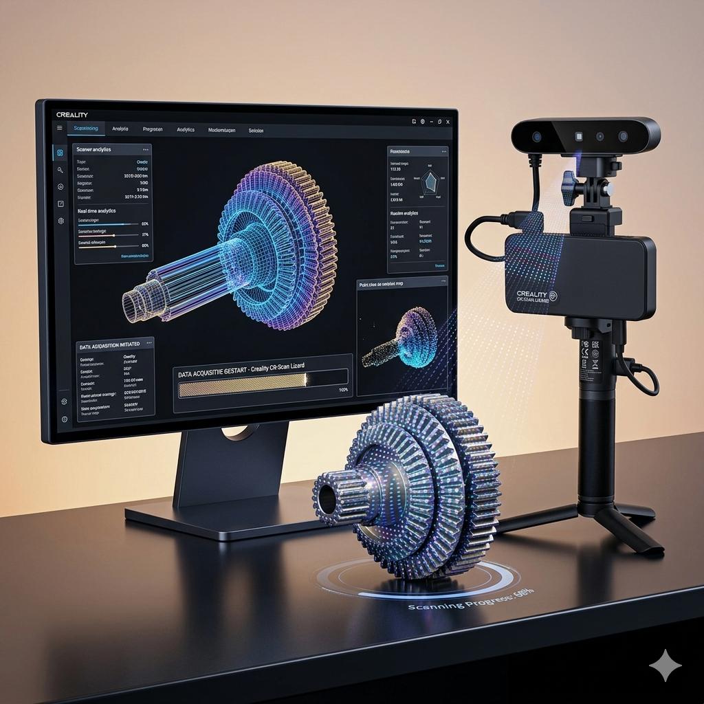 3D Scan Service | Reverse Engineering | Op locatie mogelijk, Computers en Software, 3D Printers, Verzenden