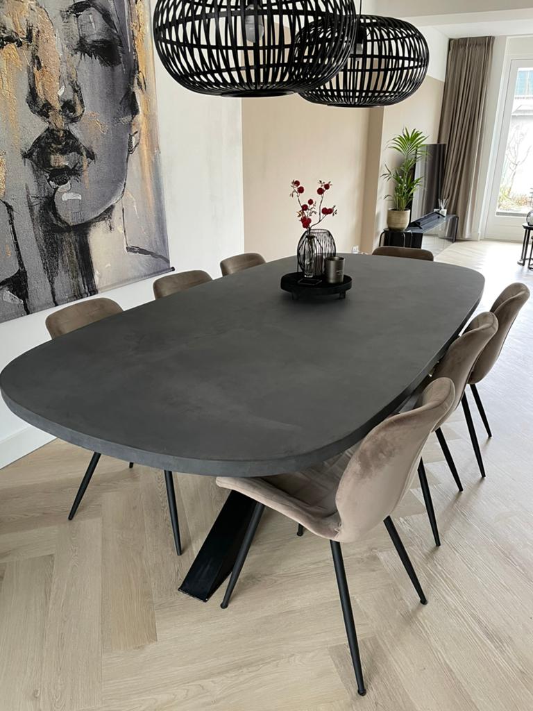 Handgemaakte betonciré eettafels!, Ophalen, Nieuw