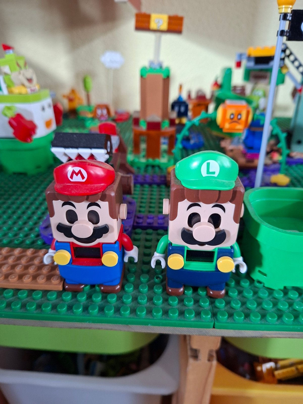 Grote Lego Mario set interactief, Ophalen of Verzenden, Gebruikt, Meerdere sets, Lego