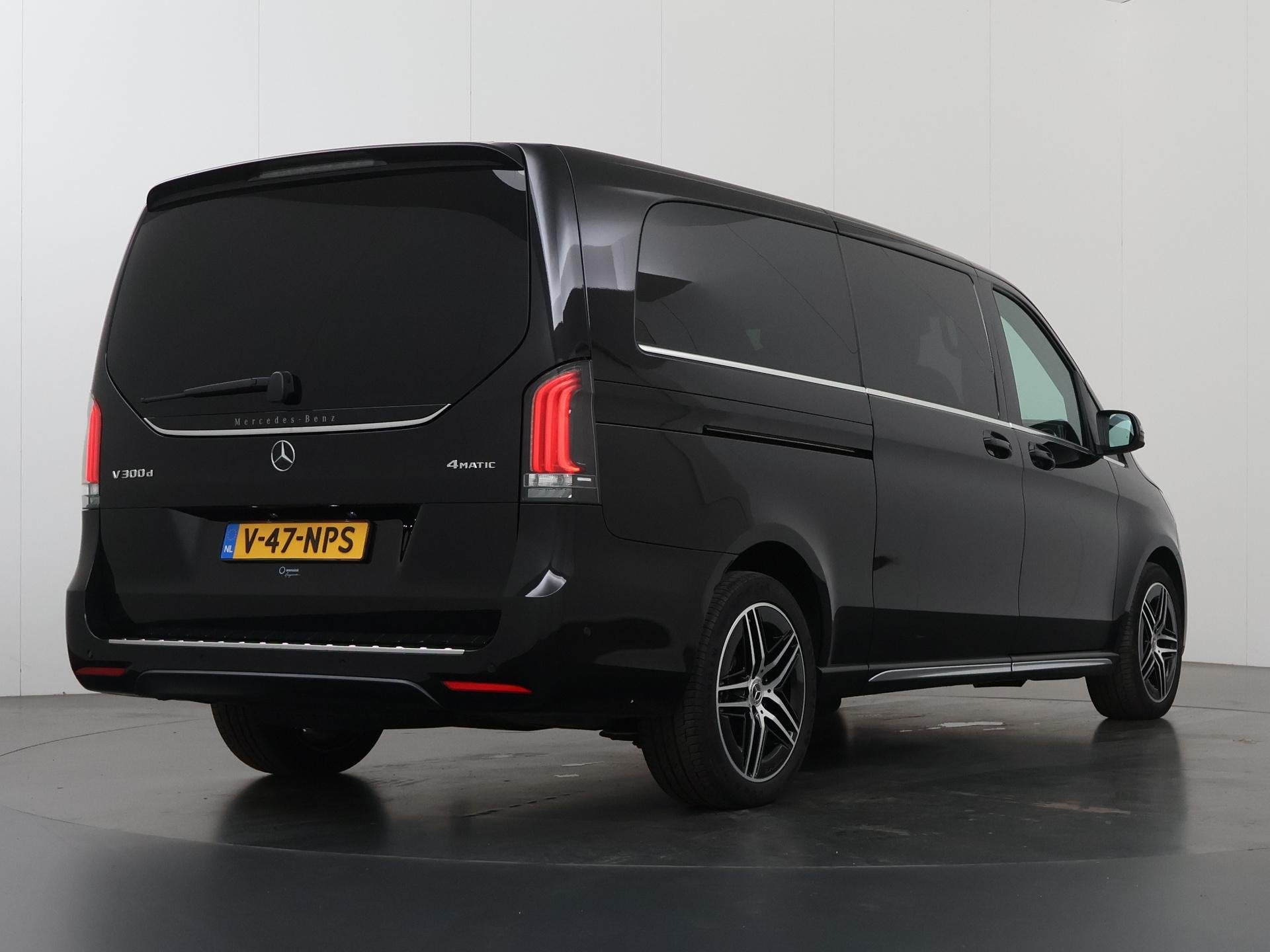 Mercedes-Benz V-klasse 300d | XL L3 | AMG | 4-MATIC | Dubbel, Auto's, Gebruikt, 2000 kg, Zwart, Bedrijf