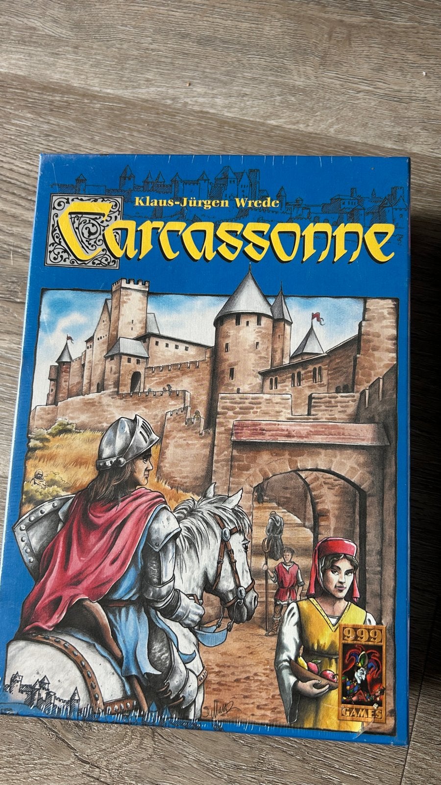 Carcassonne Bordspel 999 Games - Nieuw in Cellofaan, Ophalen of Verzenden, Nieuw